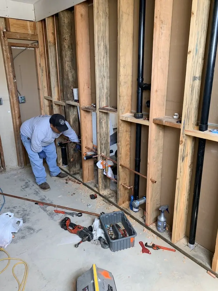 Commercial rough-in plumbing for Gas Line Repair in Lake Anita Louise